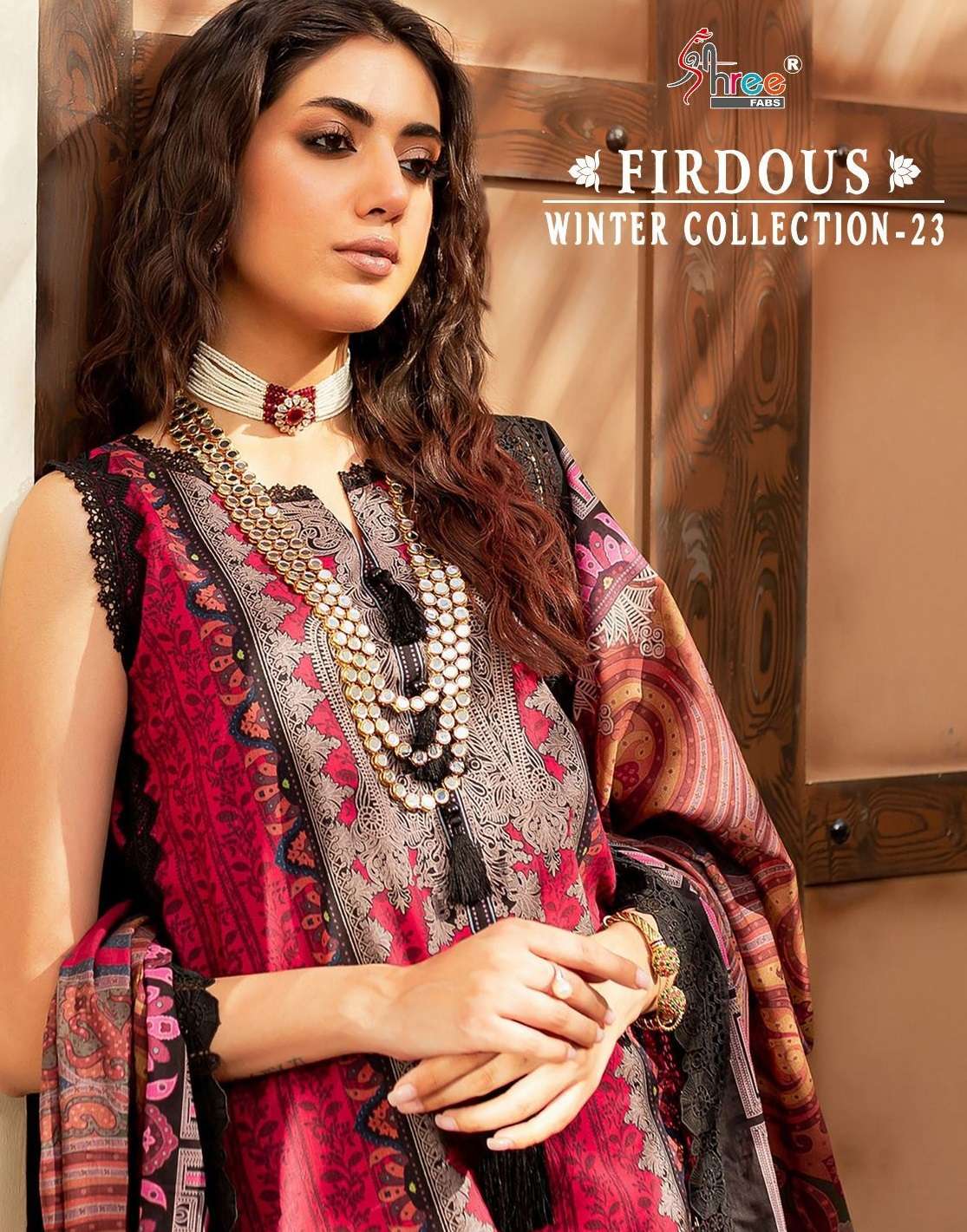FIRDOUS WINTER COLLECTION-23 OPEN PIC BY SHREE